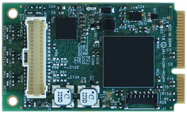 mPCIe-AIO16-16F PCI Express Mini Card