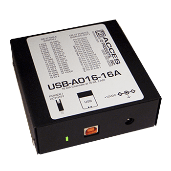 indeks film Bliv sammenfiltret USB-AO16-16A Analog Output Module - ACCES I/O Products